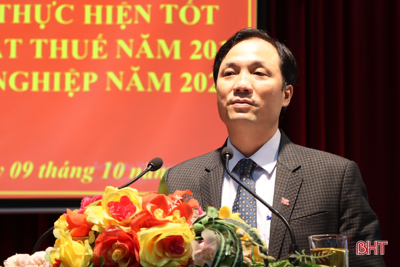 Tuyên dương 155 doanh nghiệp, hộ kinh doanh Hà Tĩnh thực hiện tốt chính sách thuế