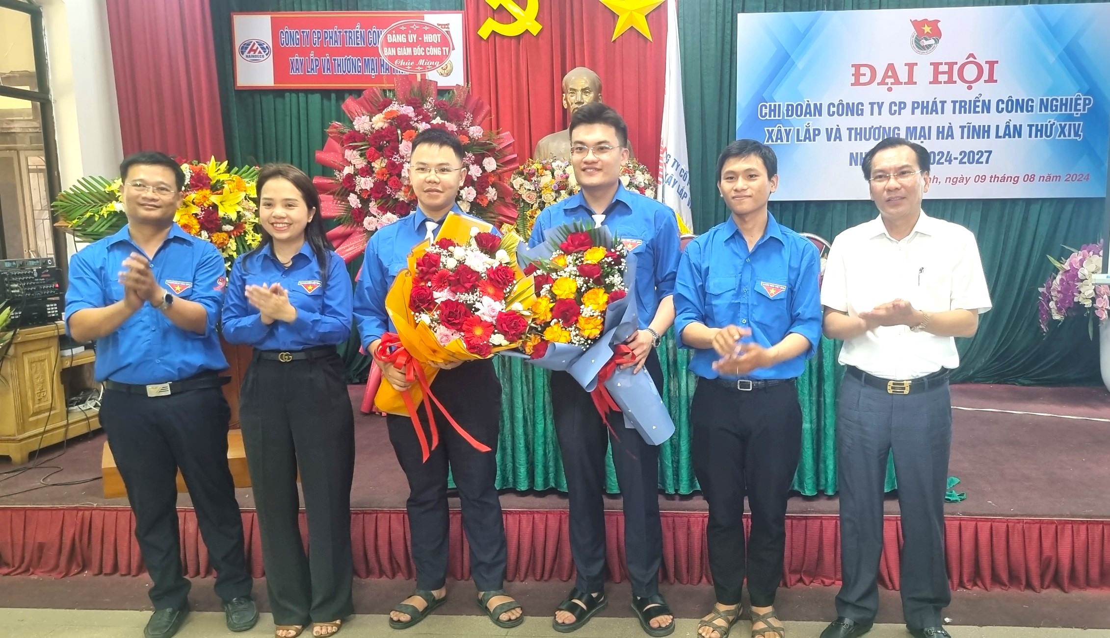 Đại hội Chi đoàn cơ sở Công ty Cổ phần Phát triển Công nghiệp – Xây lắp và Thương mại Hà Tĩnh khóa XIV 